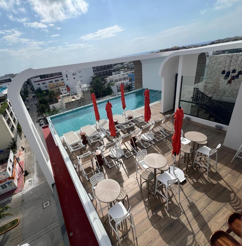 Апартаменты Alizee Tower Плая-дель-Кармен Экстерьер фото