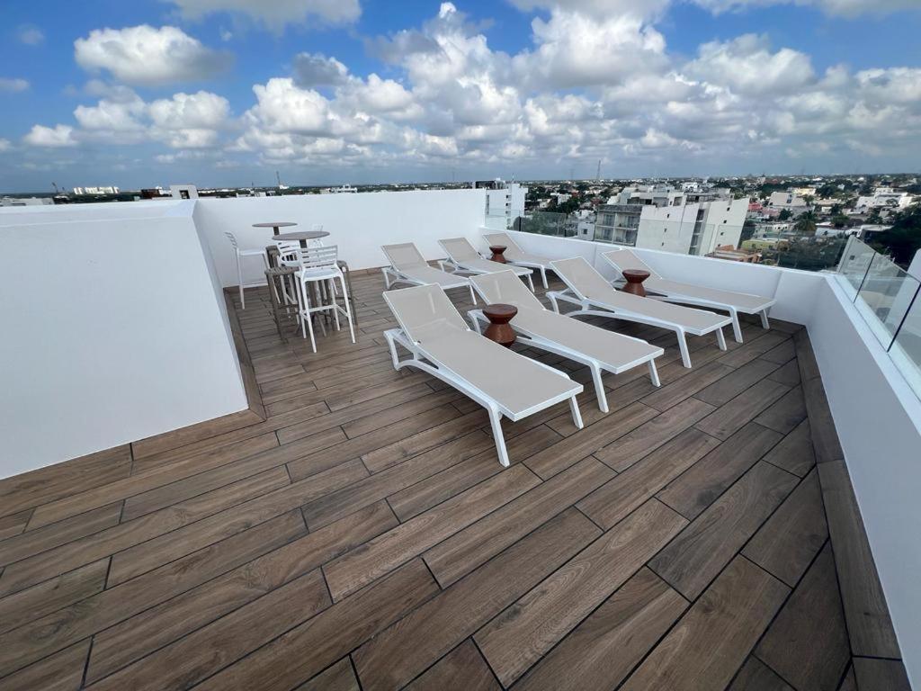 Апартаменты Alizee Tower Плая-дель-Кармен Экстерьер фото